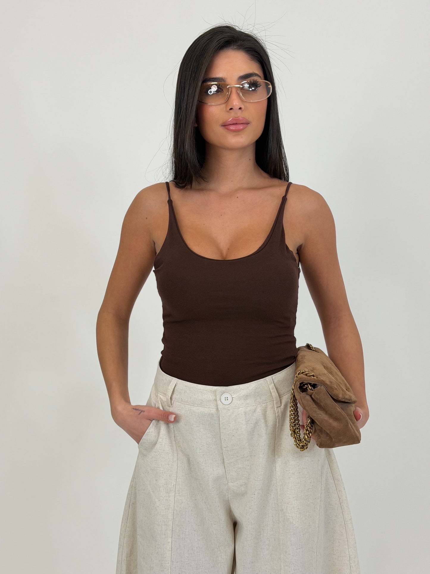 Top Push-up bretelline